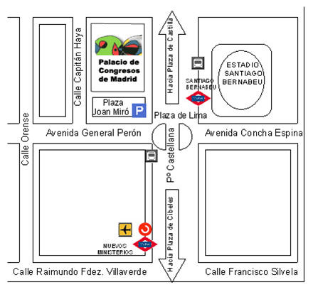 Palacio de Congresos-Mapa